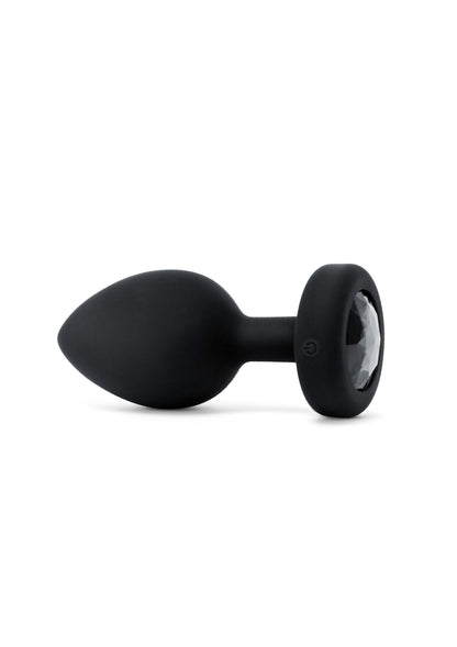 B-Vibe Vibrating Jewel Plug XXL BLACK - 3