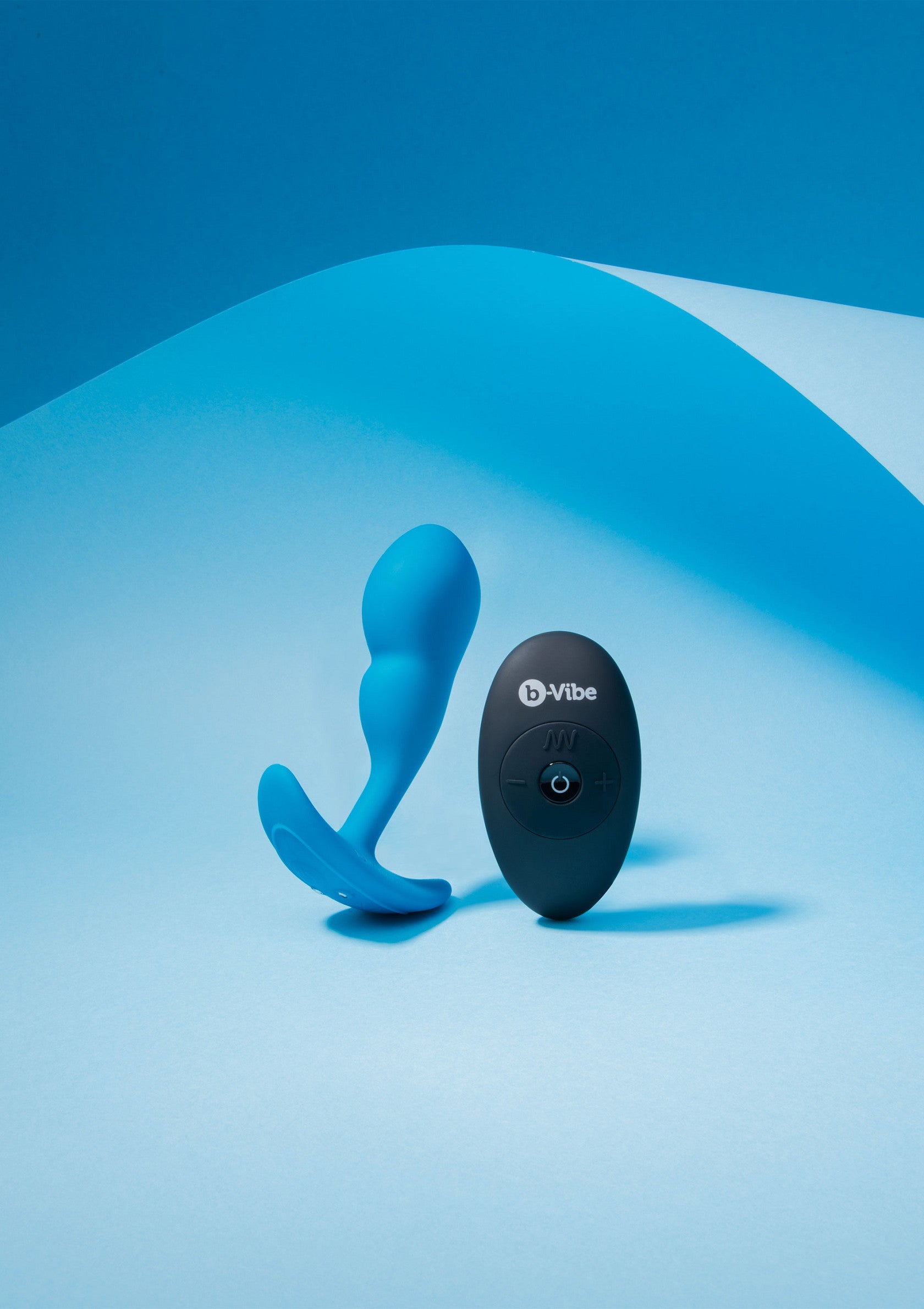 B-Vibe Remote Control P-Spot Snug Plug 95g BLUE - 4