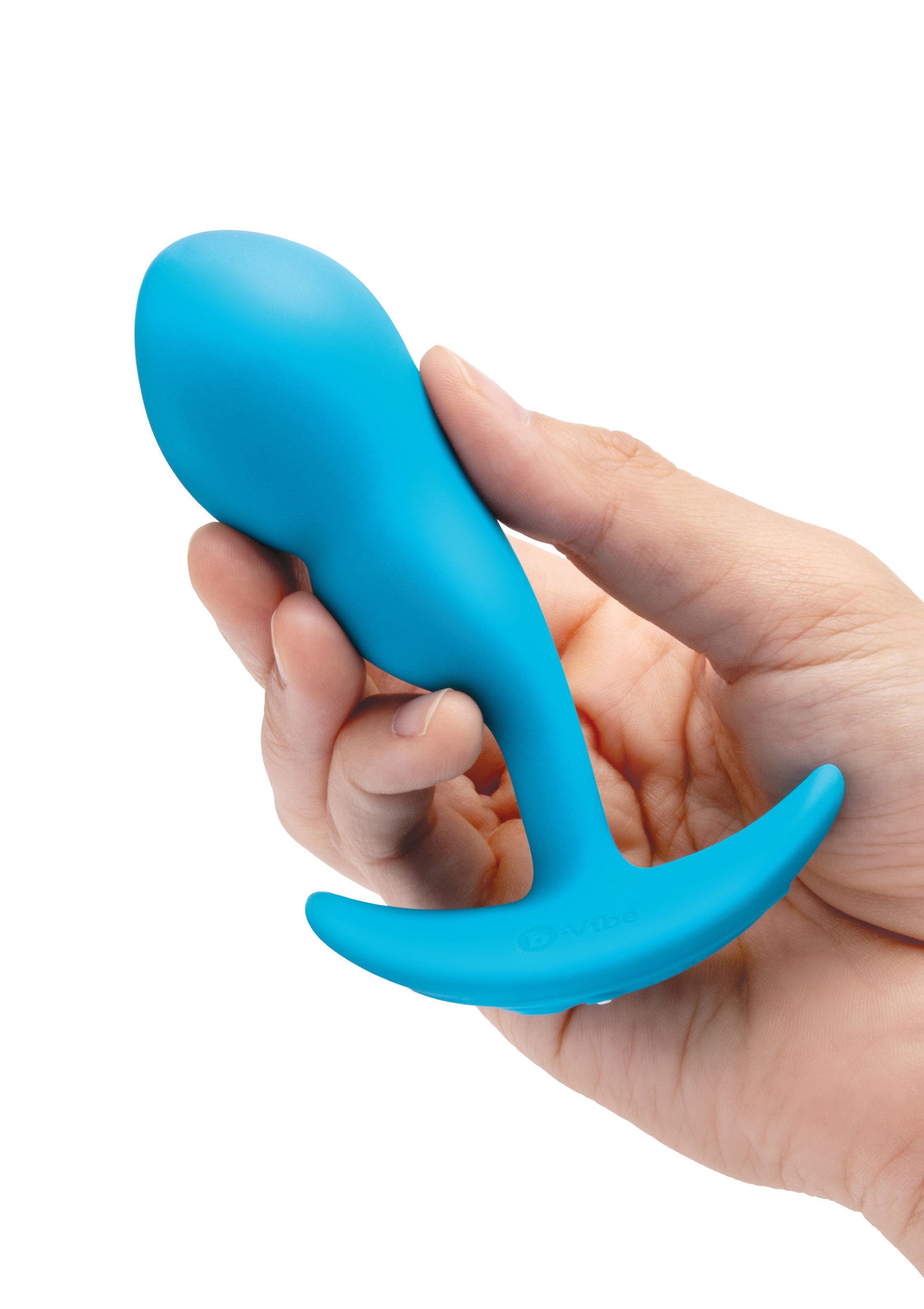 B-Vibe Remote Control P-Spot Snug Plug 95g BLUE - 12