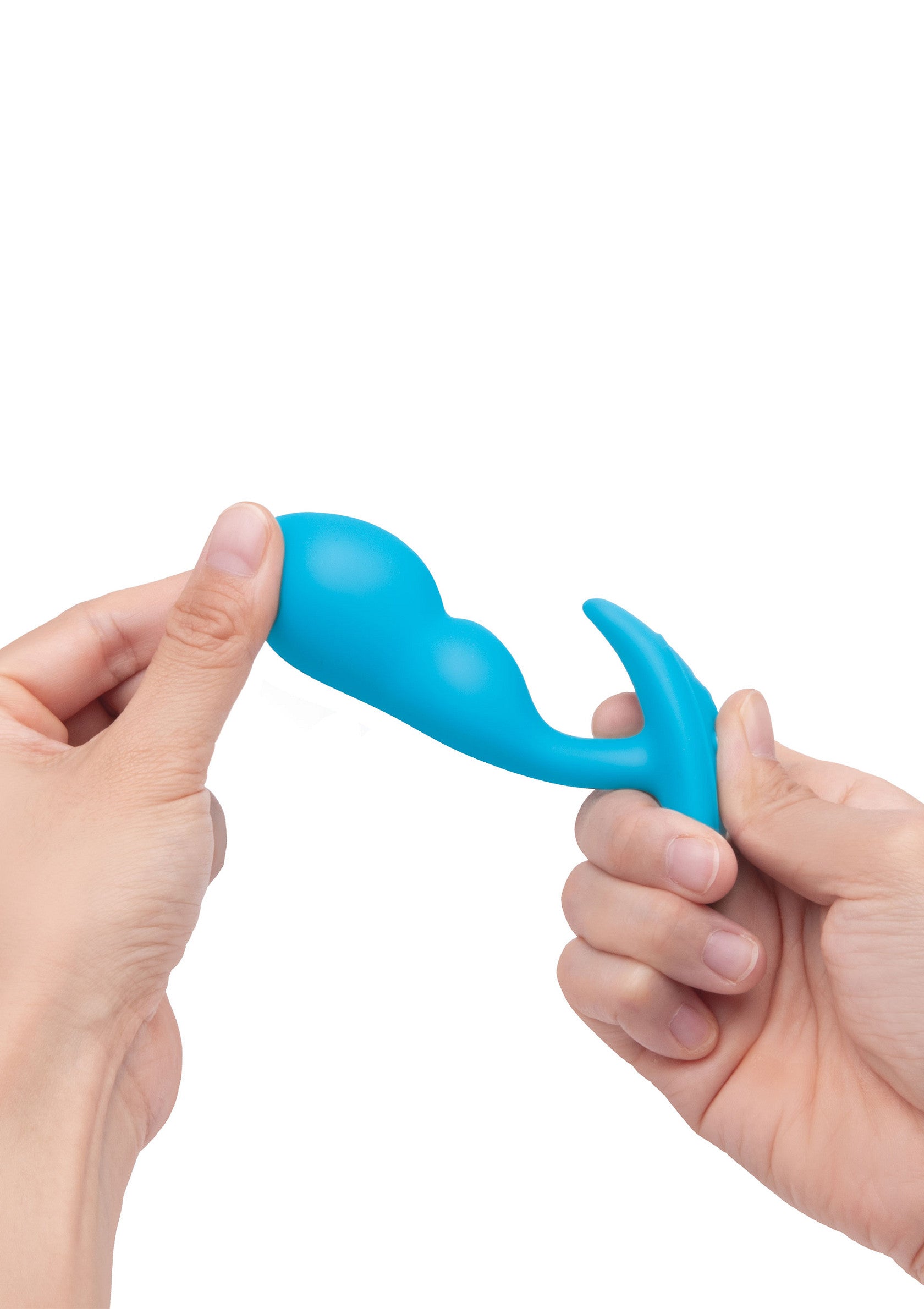 B-Vibe Remote Control P-Spot Snug Plug 95g BLUE - 0