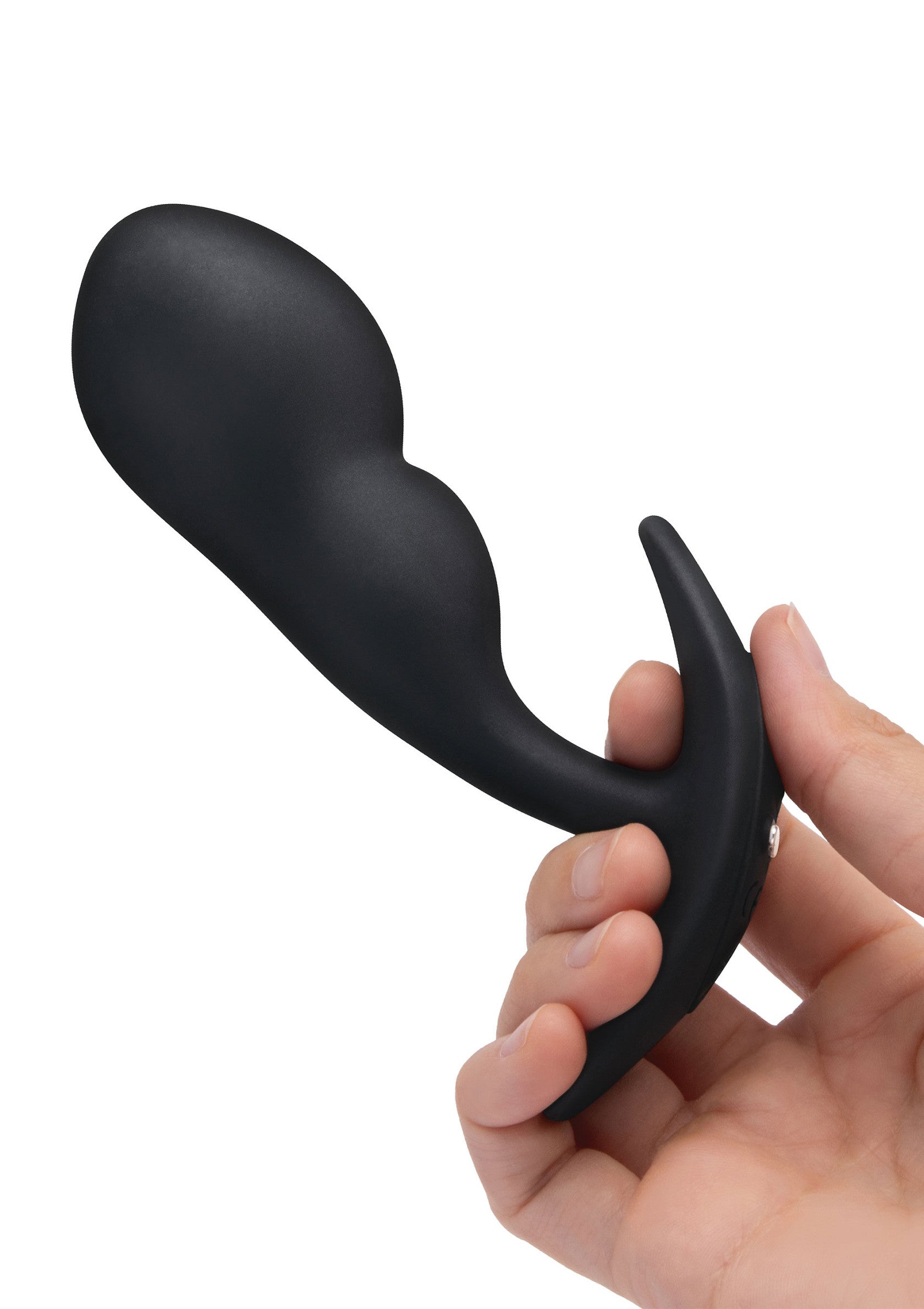 B-Vibe Remote Control P-Spot Snug Plug 145g BLACK - 12