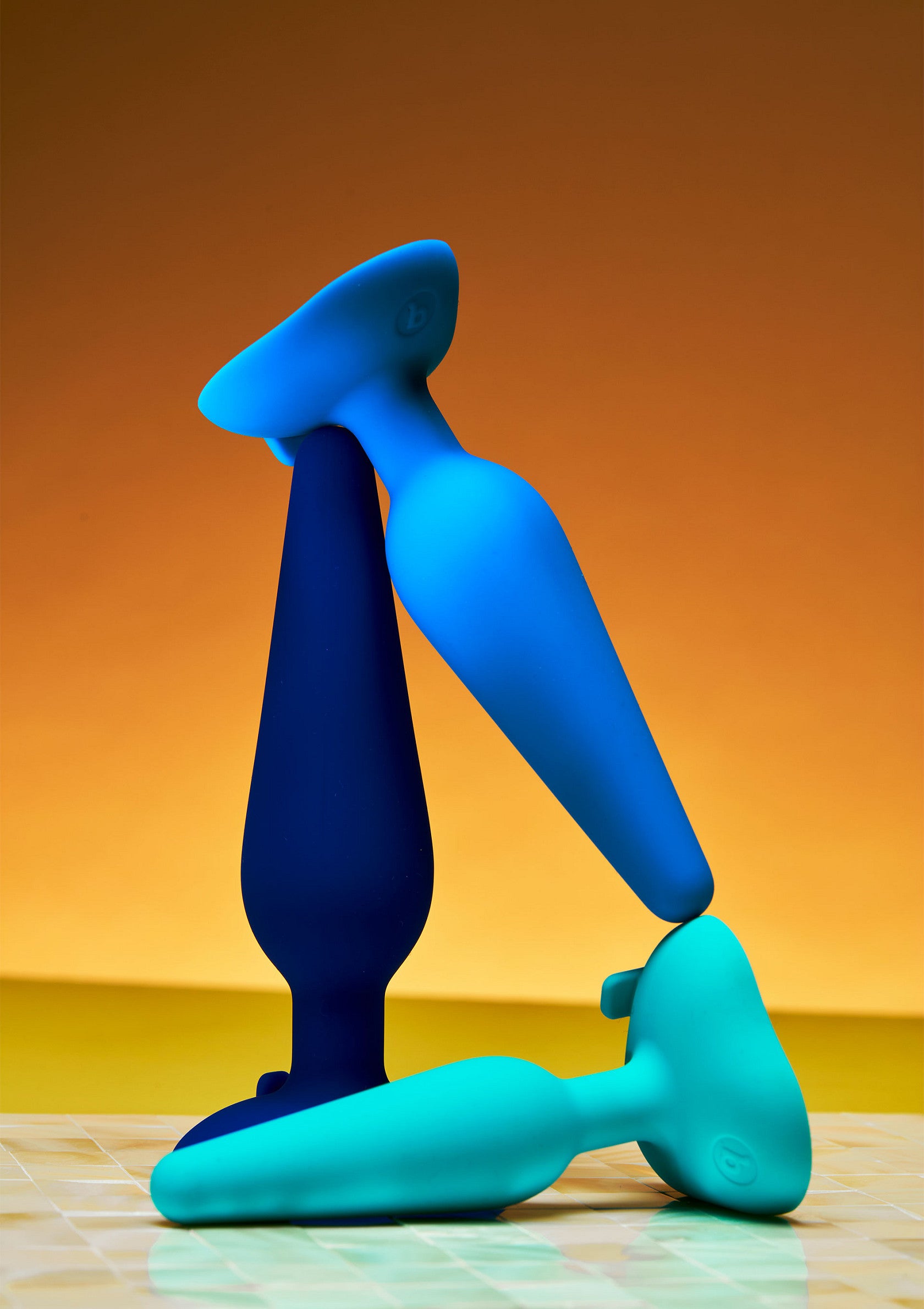 B-Vibe 3-piece Anal Training Kit BLUE - 6