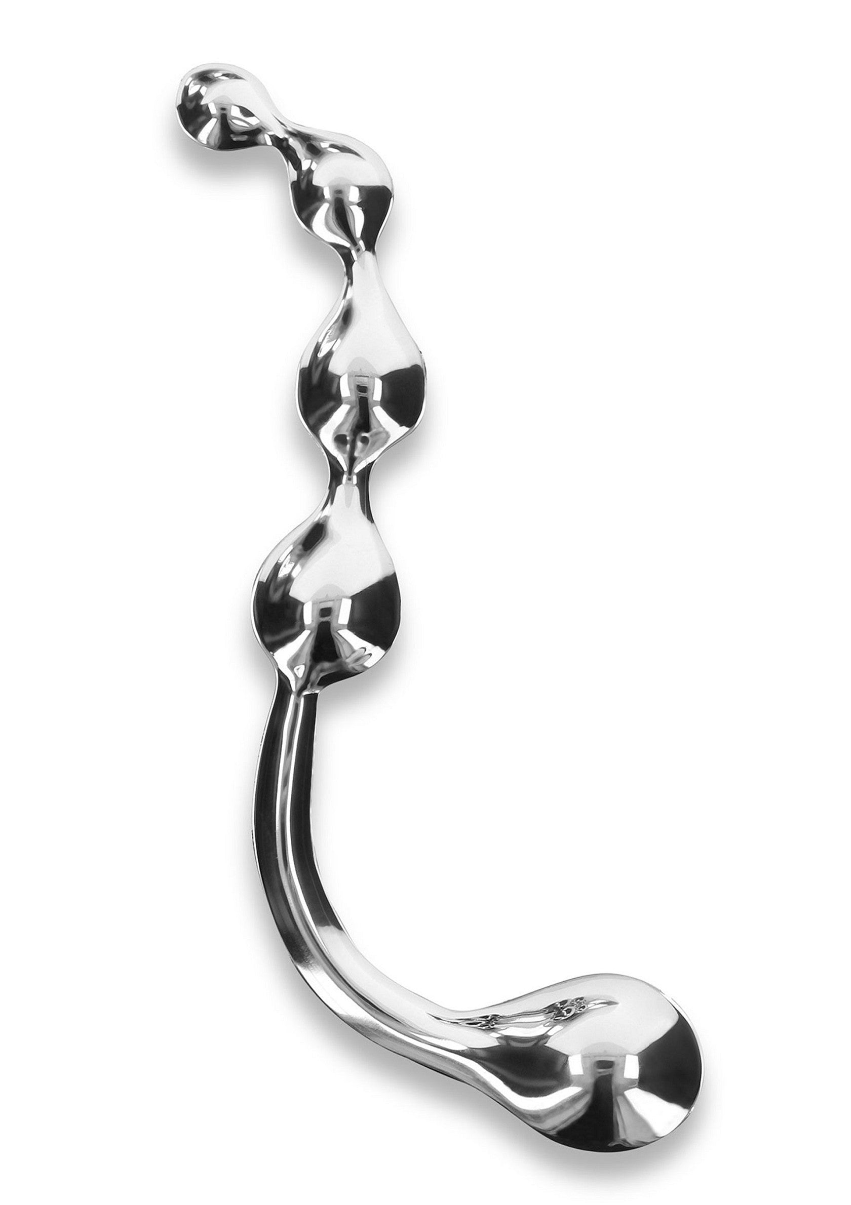 Playhouse Steel Pleasure Flow+Bulb Pleasure Steel Wand SILVER - 0