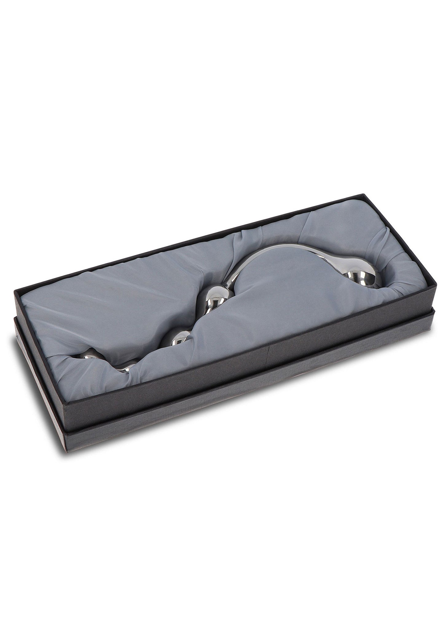 Playhouse Steel Pleasure Flow+Bulb Pleasure Steel Wand SILVER - 4
