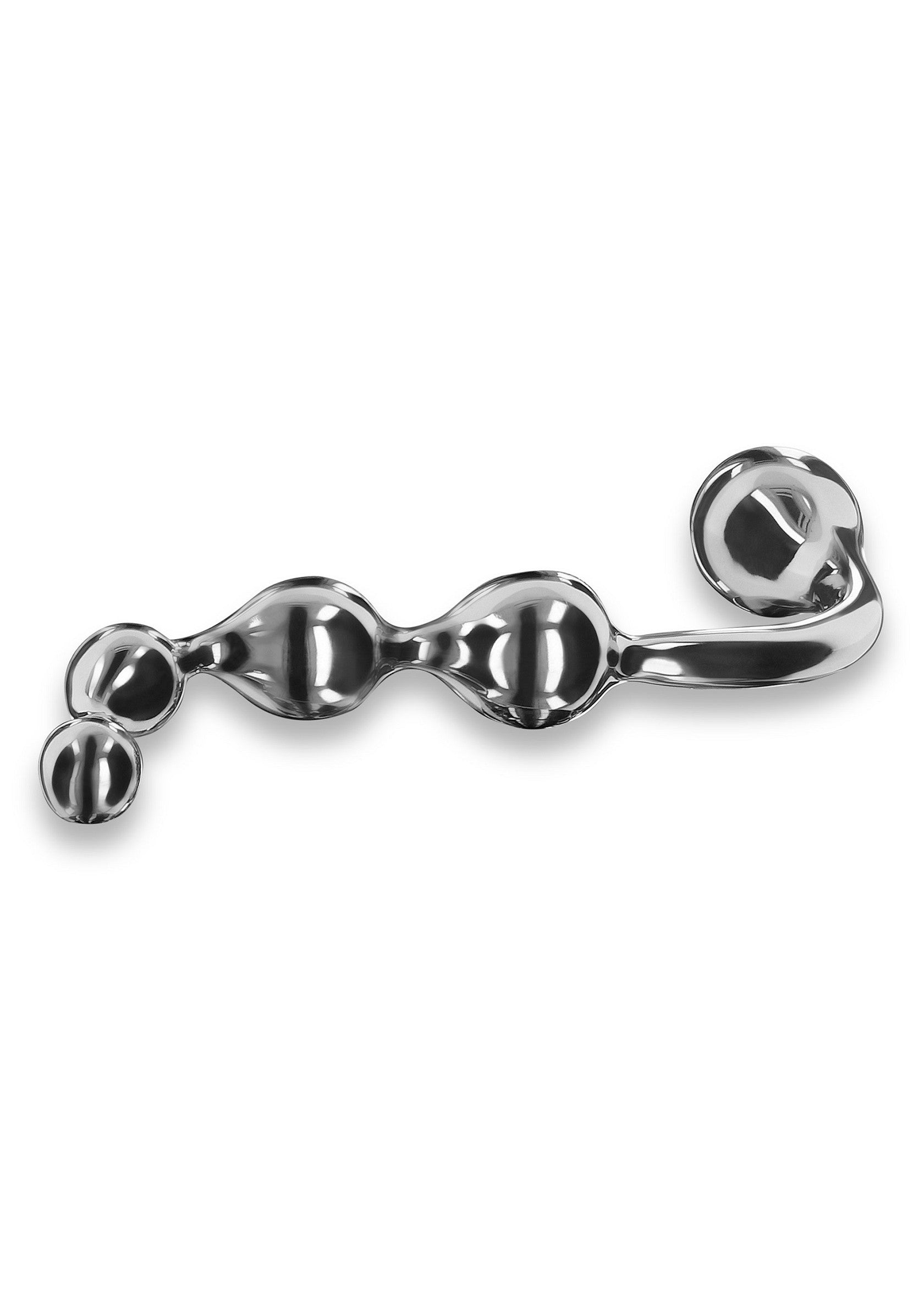 Playhouse Steel Pleasure Flow+Bulb Pleasure Steel Wand SILVER - 2