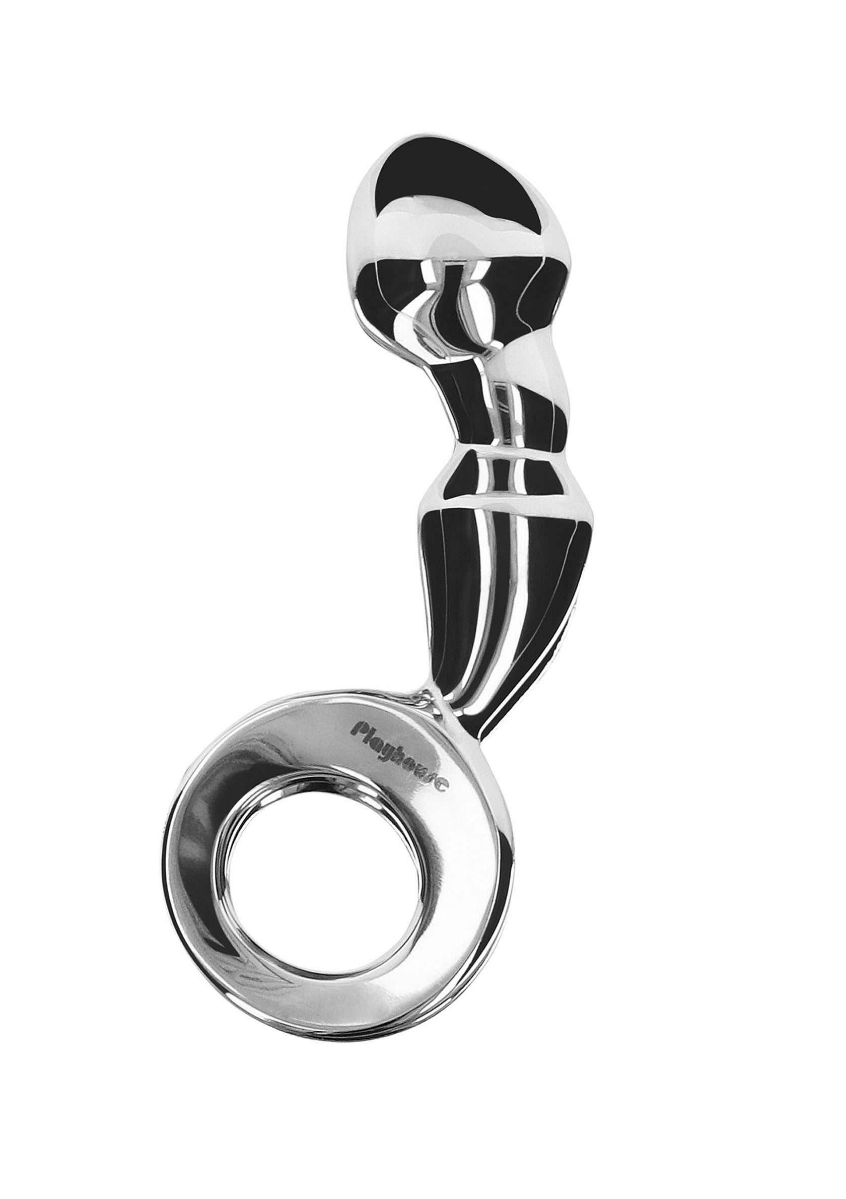 Playhouse Steel Pleasure Impulse Prostate Plug SILVER - 2