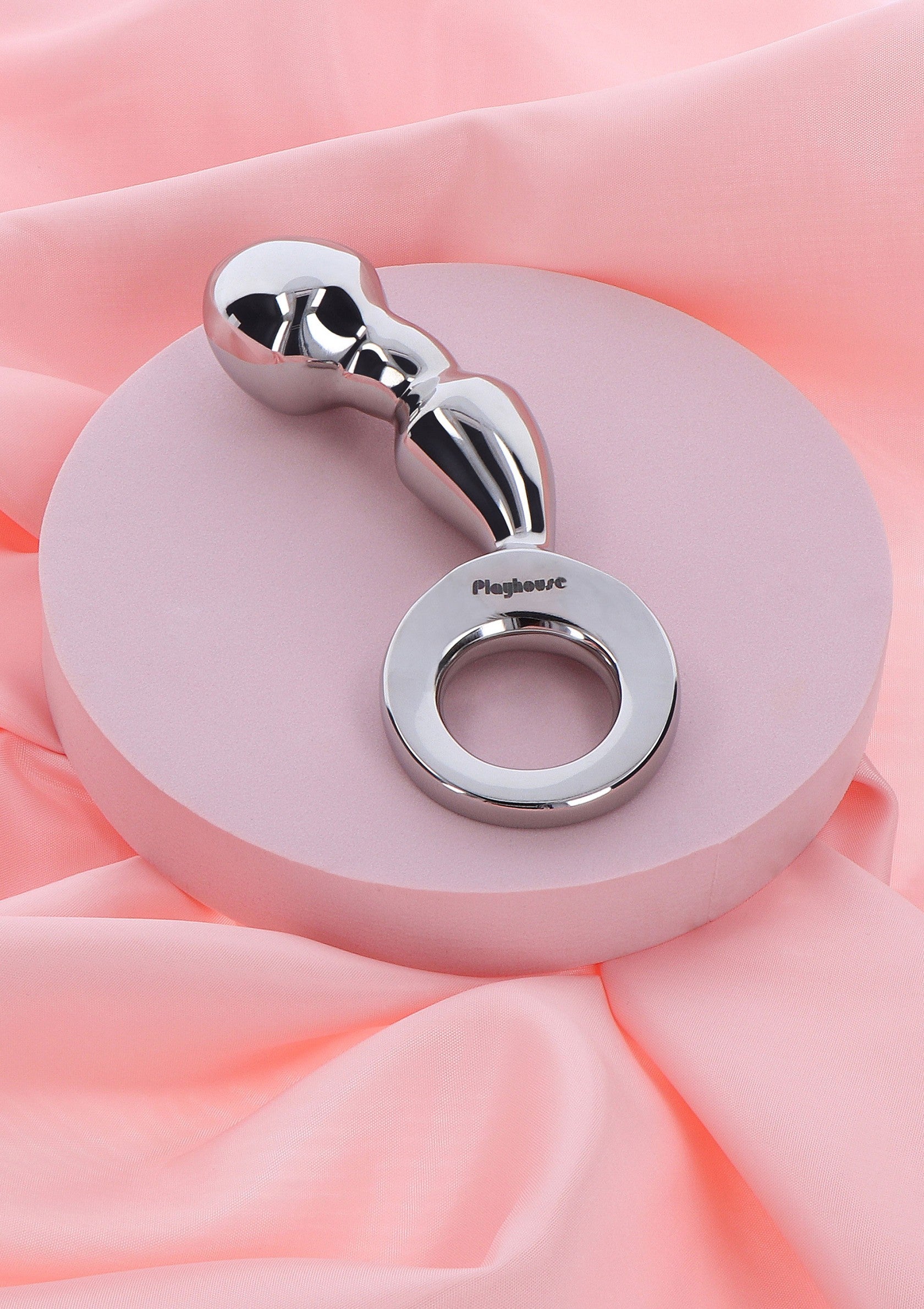 Playhouse Steel Pleasure Impulse Prostate Plug SILVER - 1