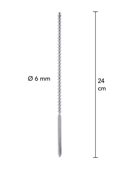 Steel Power Tools Dip Stick Ribbed 6 mm SILVER - 0