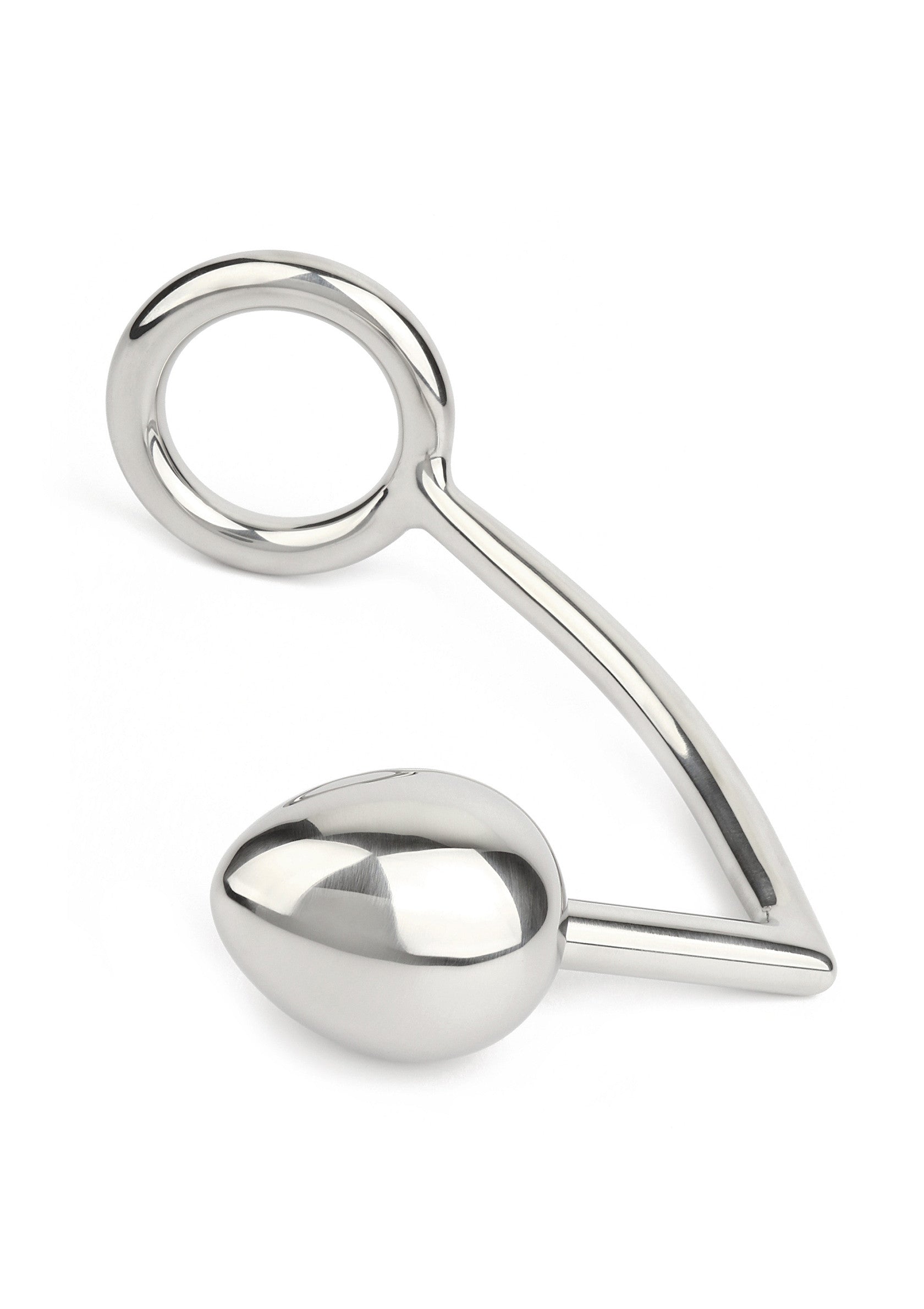 Mr. Steel Ass Hitch Egg 40mm/Ring 40mm SILVER - 1