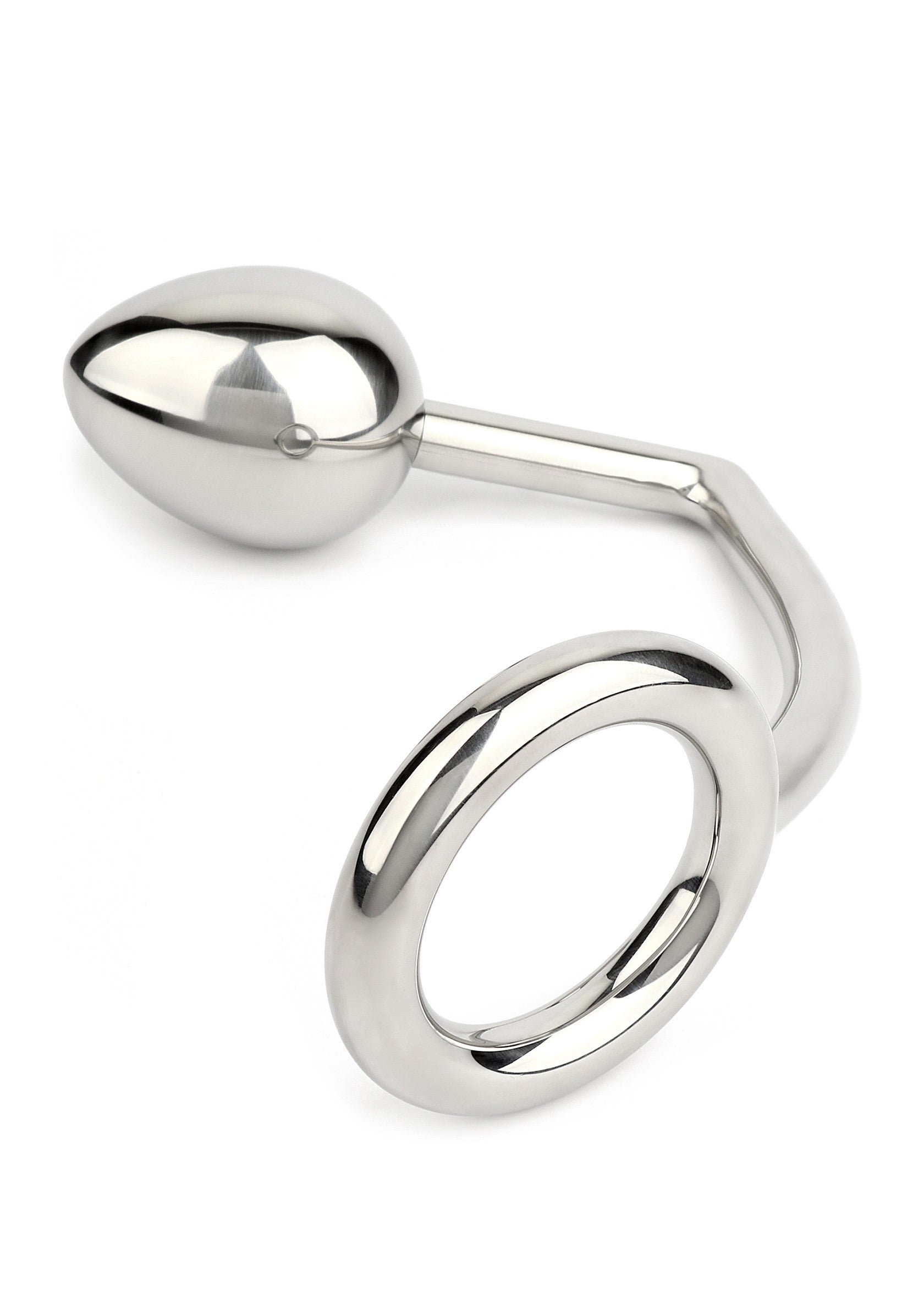 Mr. Steel Ass Hitch Egg 40mm/Ring 40mm SILVER - 3