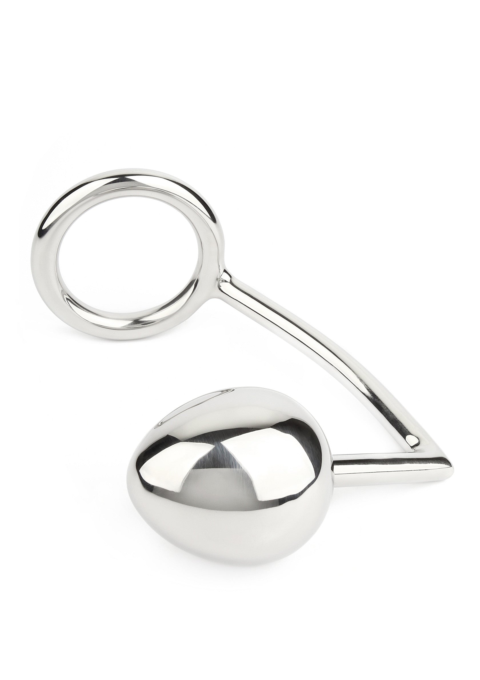Mr. Steel Ass Hitch Egg 50mm/Ring 50mm SILVER - 3