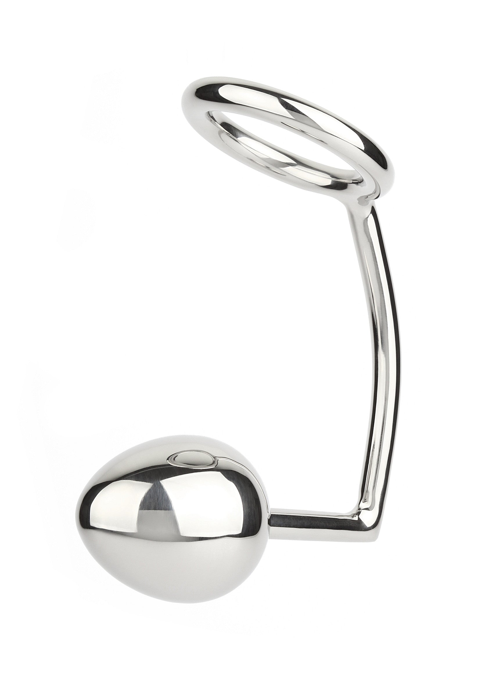 Mr. Steel Ass Hitch Egg 50mm/Ring 50mm SILVER - 5