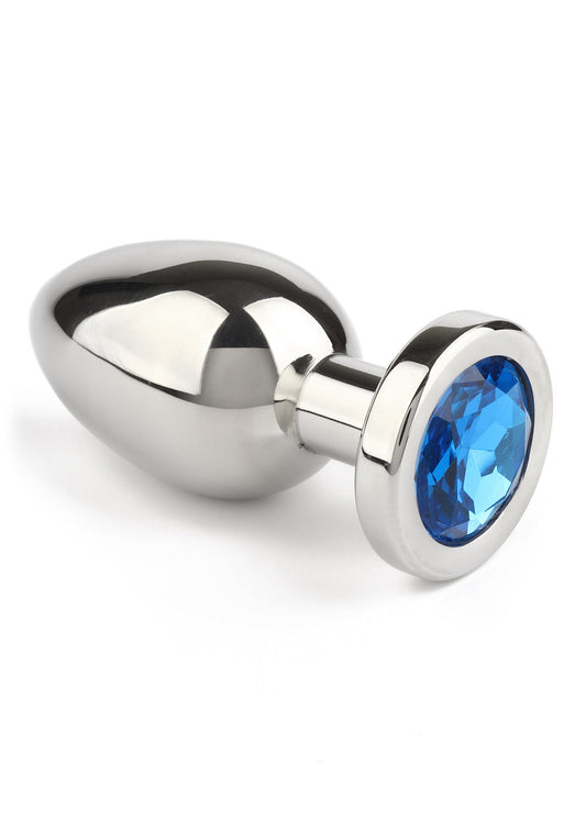 Plug anal Mr. Steel Jeweled Small