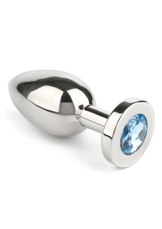 Plug anal Mr. Steel Jeweled Medium
