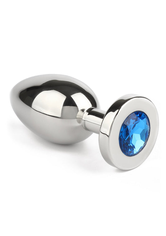 Plug anal Mr. Steel Jeweled Medium