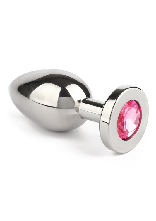 Plug anal Mr. Steel Jeweled Medium