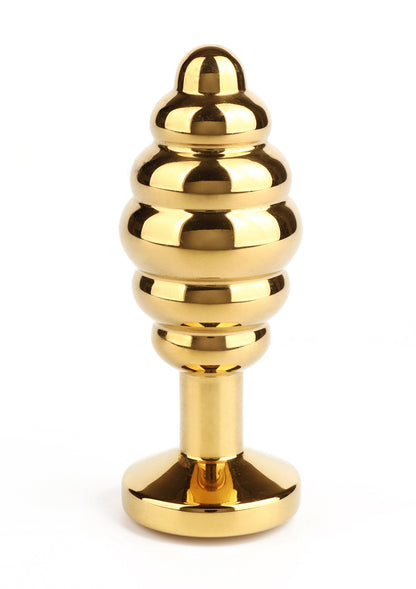Mr. Steel Twister Butt plug Medium GOLD - 0