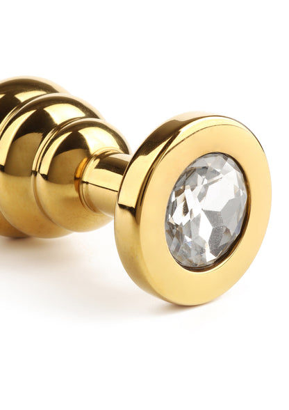 Mr. Steel Twister Butt plug Medium GOLD - 6