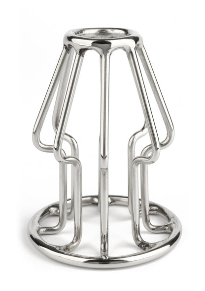 Mr. Steel Trapezoid Anal Plug Small SILVER - 6
