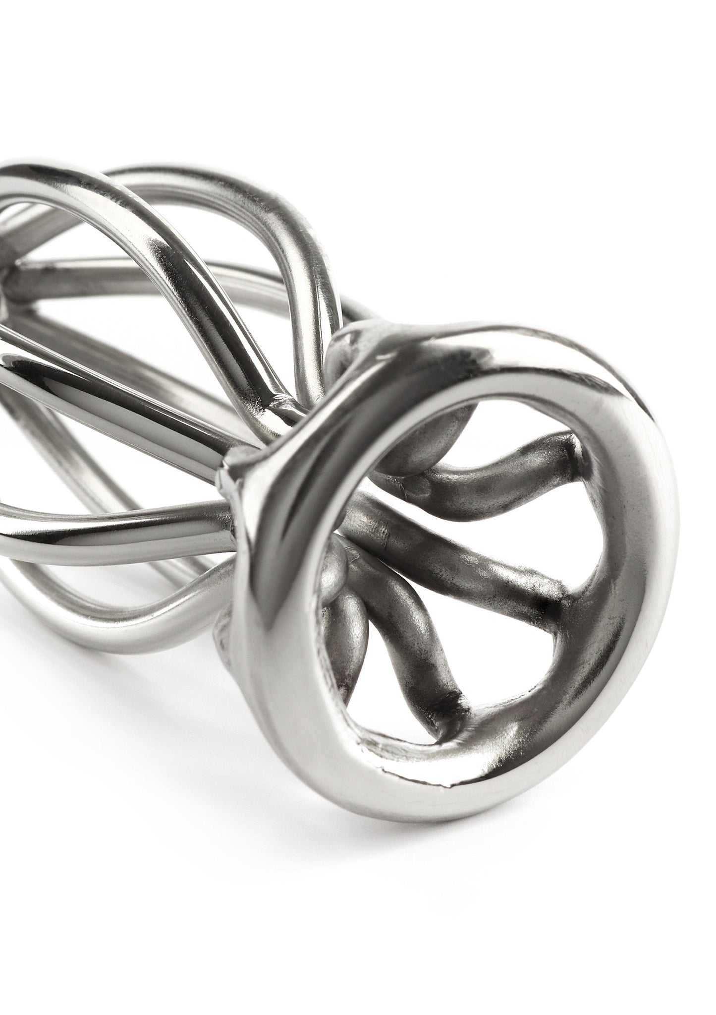 Mr. Steel Round Wire Plug Small SILVER - 3
