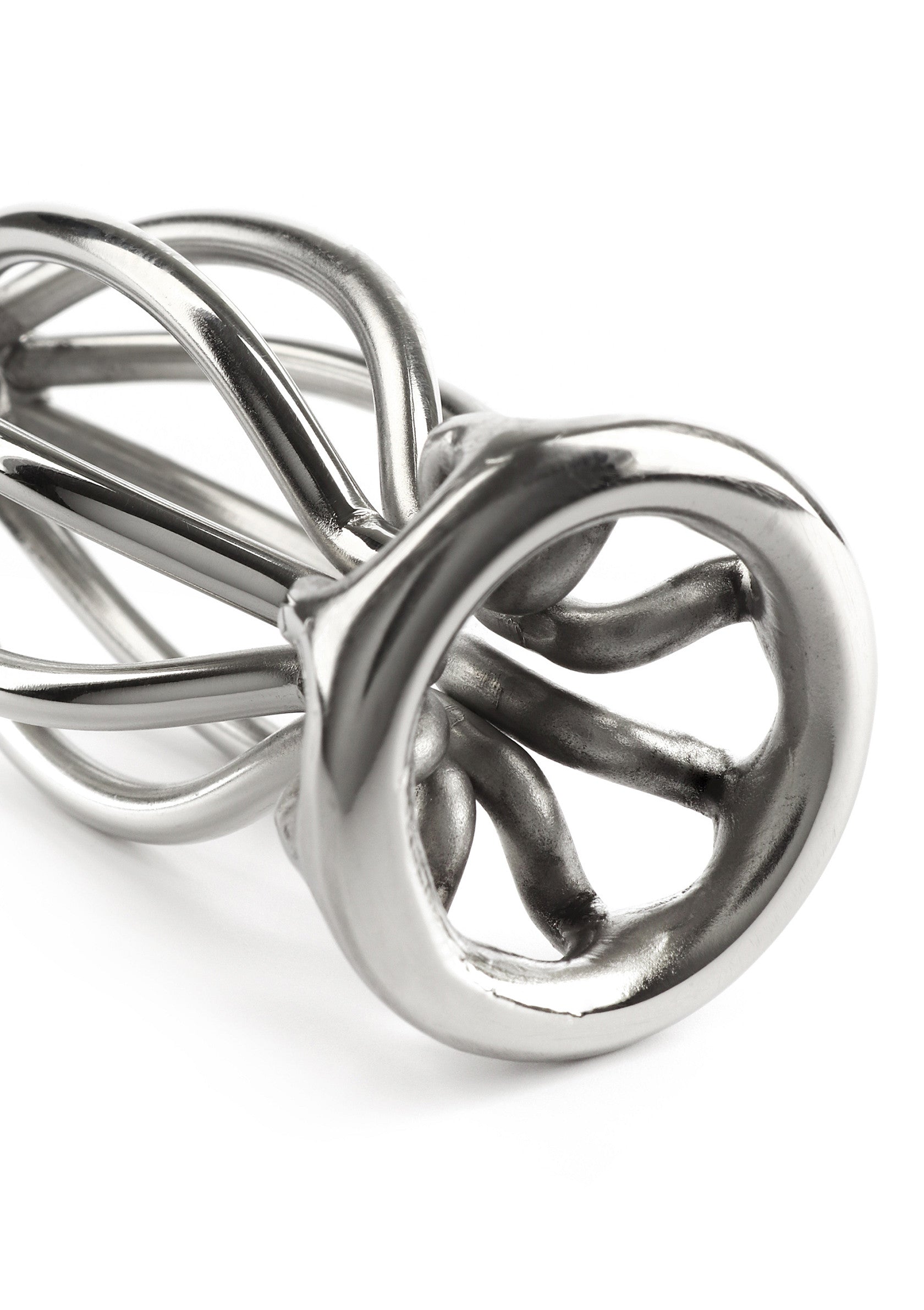 Mr. Steel Round Wire Plug Small SILVER - 3