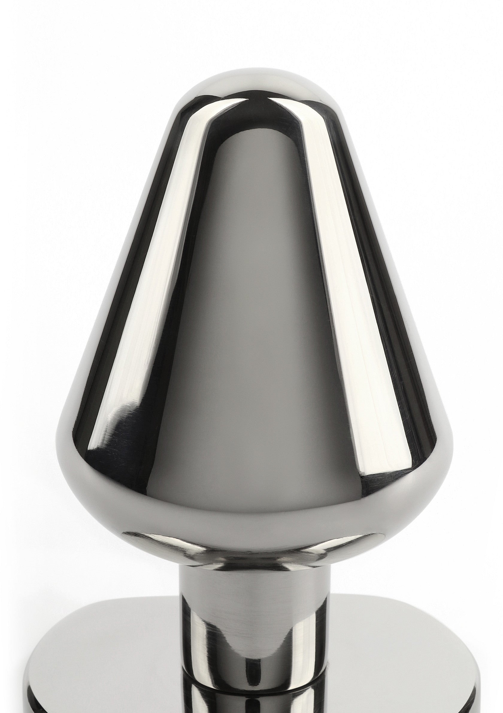 Mr. Steel Heavy Steel Butt Plug Small SILVER - 6
