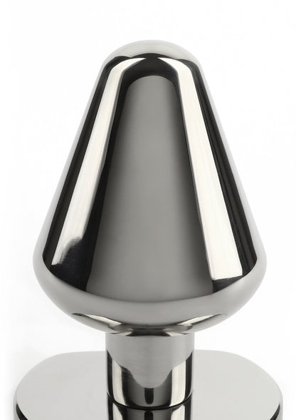 Mr. Steel Heavy Steel Butt Plug Small SILVER - 6
