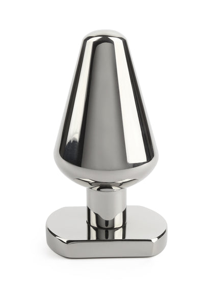 Mr. Steel Heavy Steel Butt Plug Medium SILVER - 6