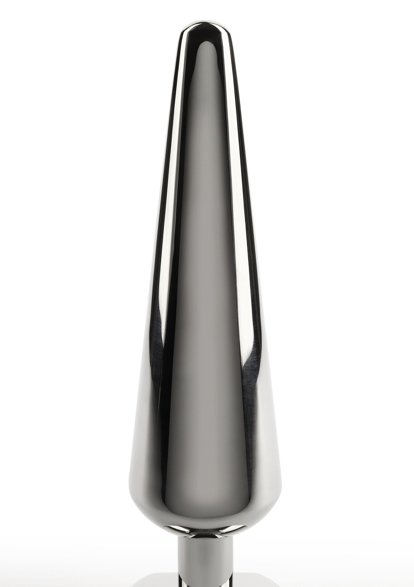 Mr. Steel Heavy Steel Butt Plug Large SILVER - 1