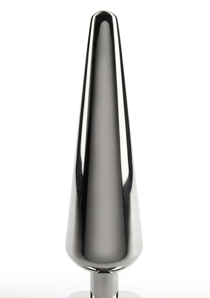 Mr. Steel Heavy Steel Butt Plug Large SILVER - 1