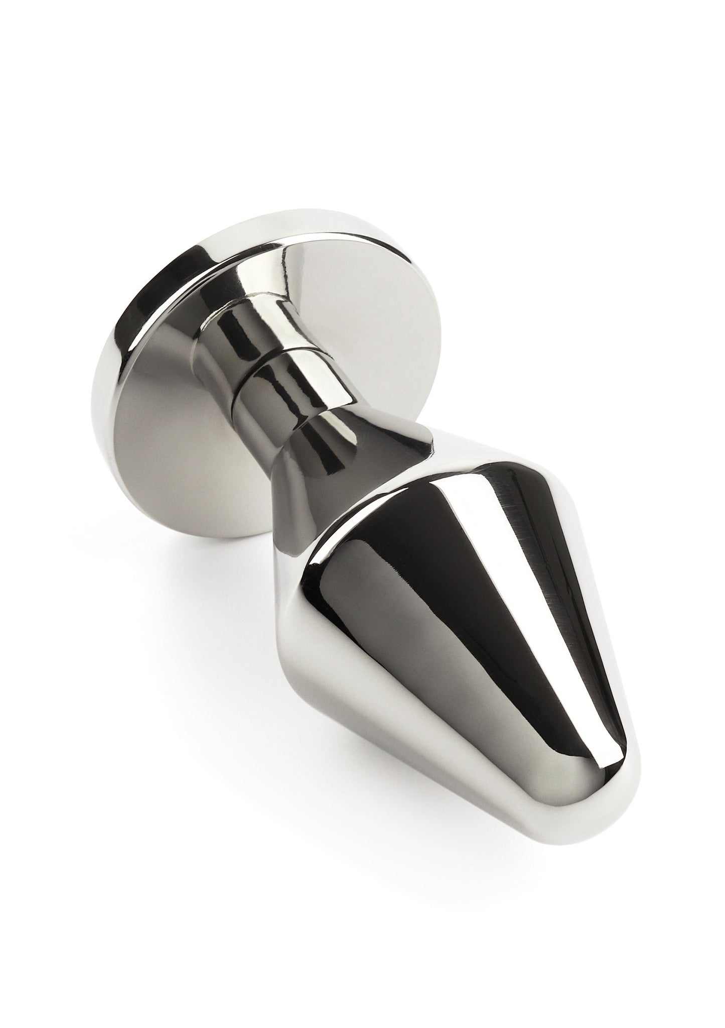 Mr. Steel Classic Butt Plug Medium SILVER - 3
