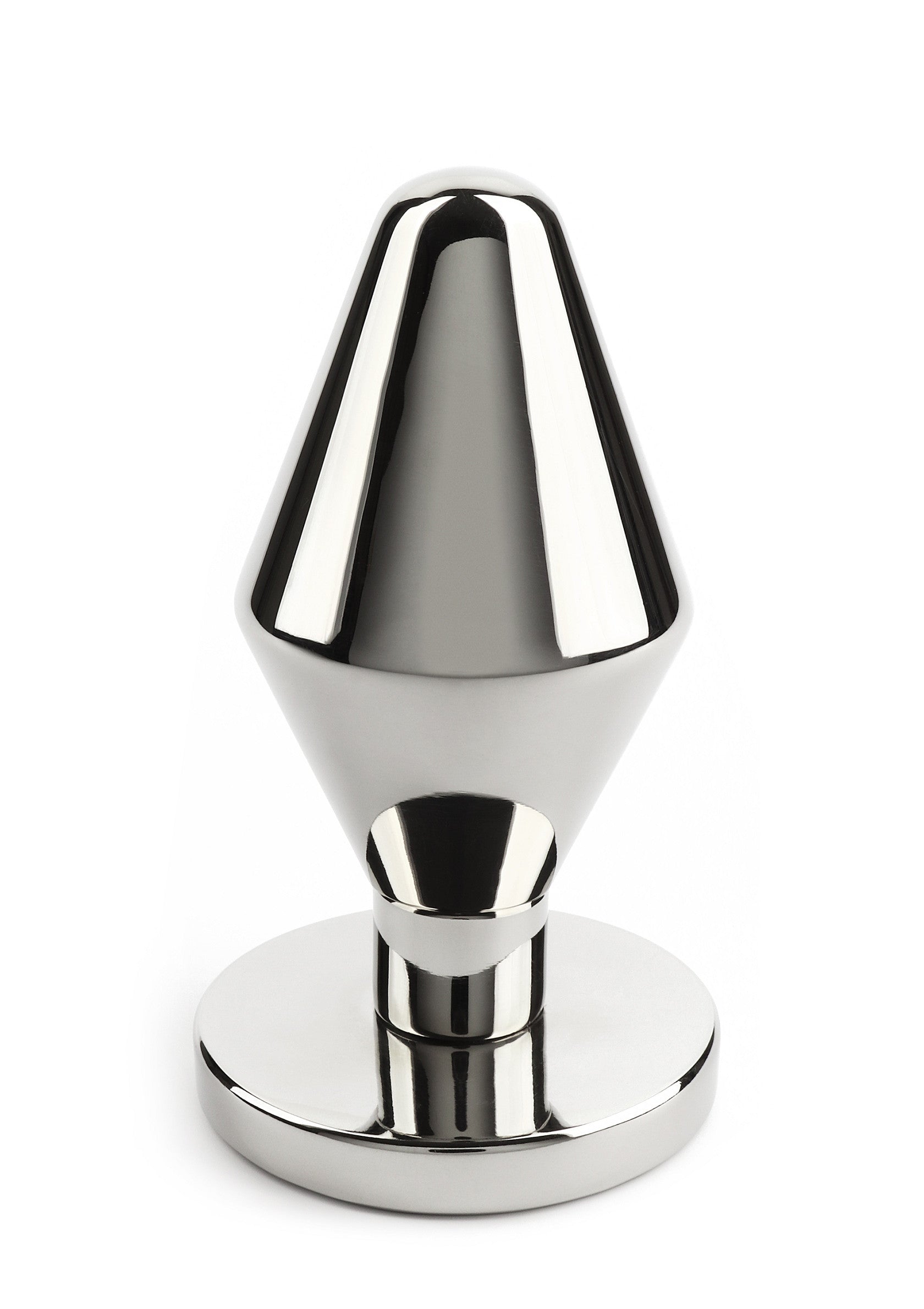 Mr. Steel Classic Butt Plug Medium SILVER - 4