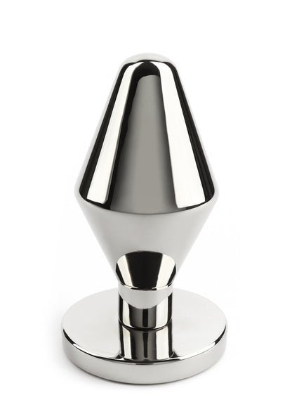 Mr. Steel Classic Butt Plug Medium SILVER - 4