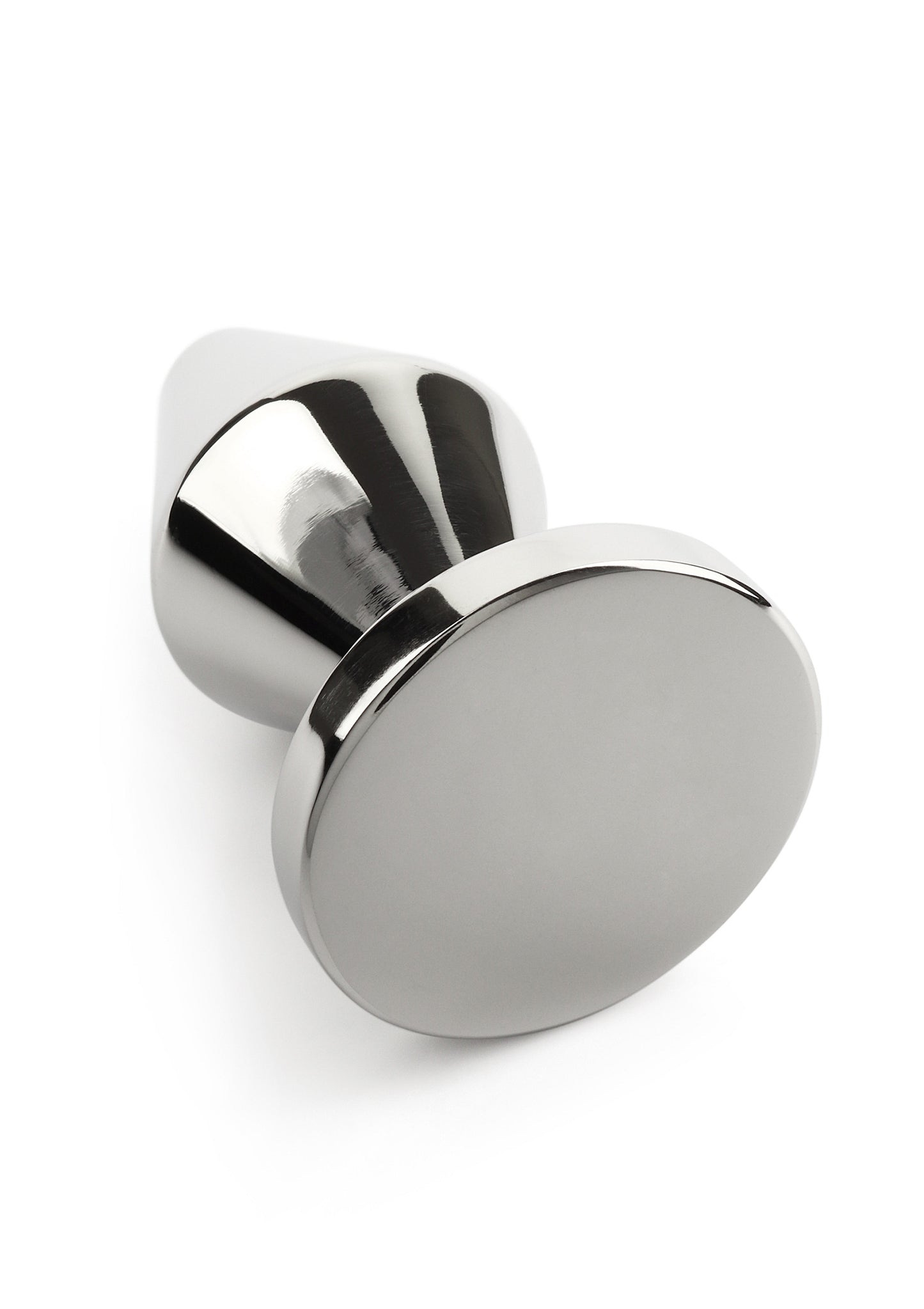 Mr. Steel Classic Butt Plug Medium SILVER - 2