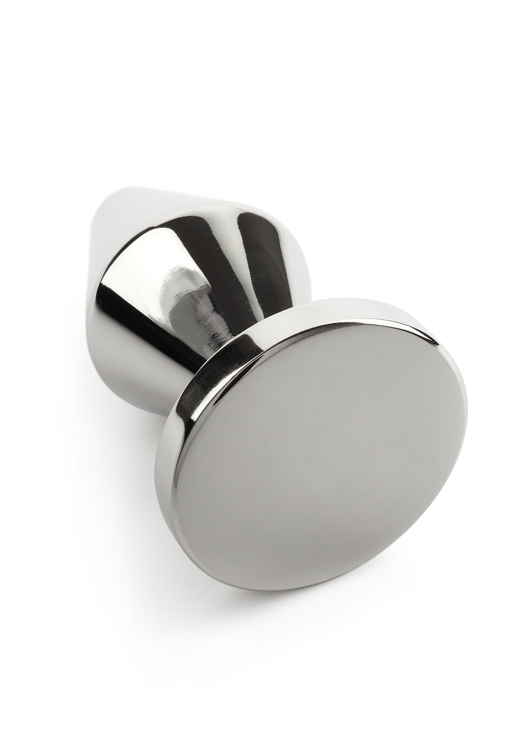 Mr. Steel Classic Butt Plug Medium SILVER - 2