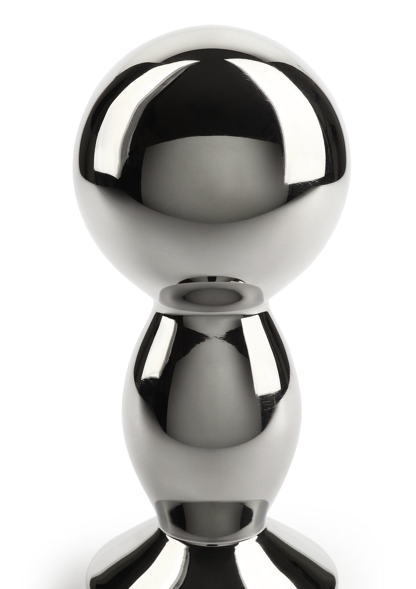 Mr. Steel Bubble Trouble Butt Plug SILVER - 0