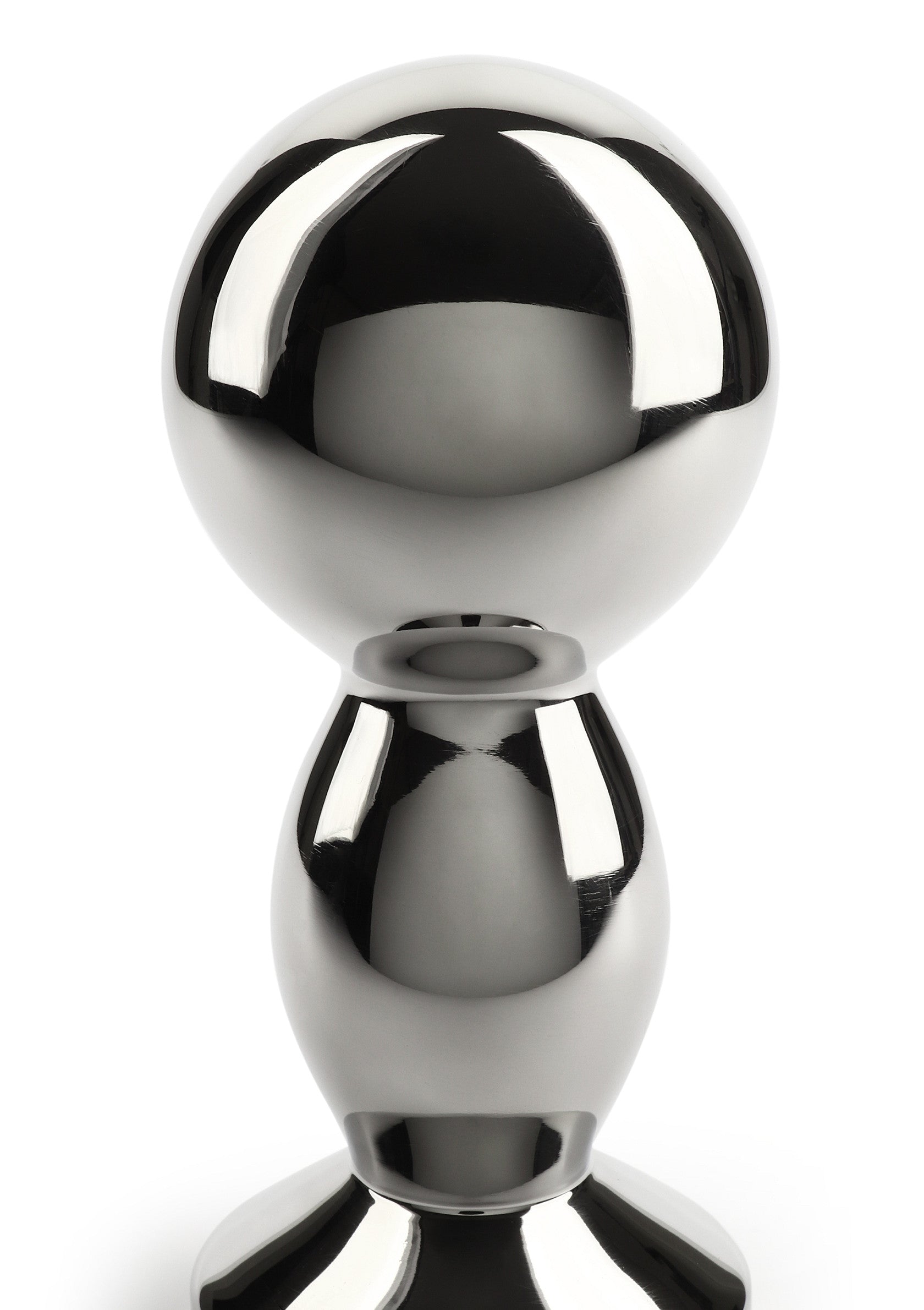 Mr. Steel Bubble Trouble Butt Plug SILVER - 0