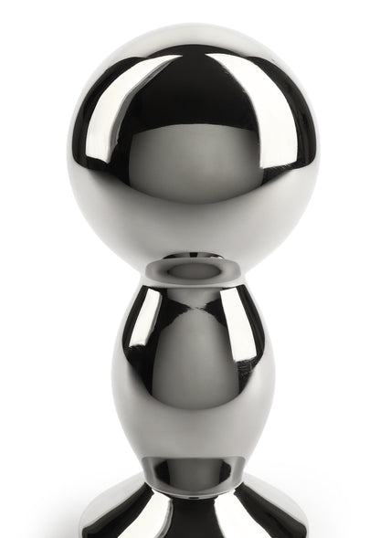 Mr. Steel Bubble Trouble Butt Plug SILVER - 0