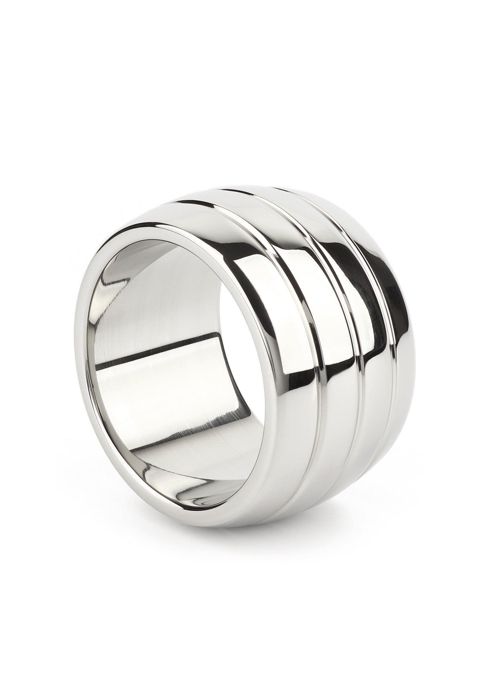 Mr. Steel Oval Barrel C-Ring 40mm SILVER - 2