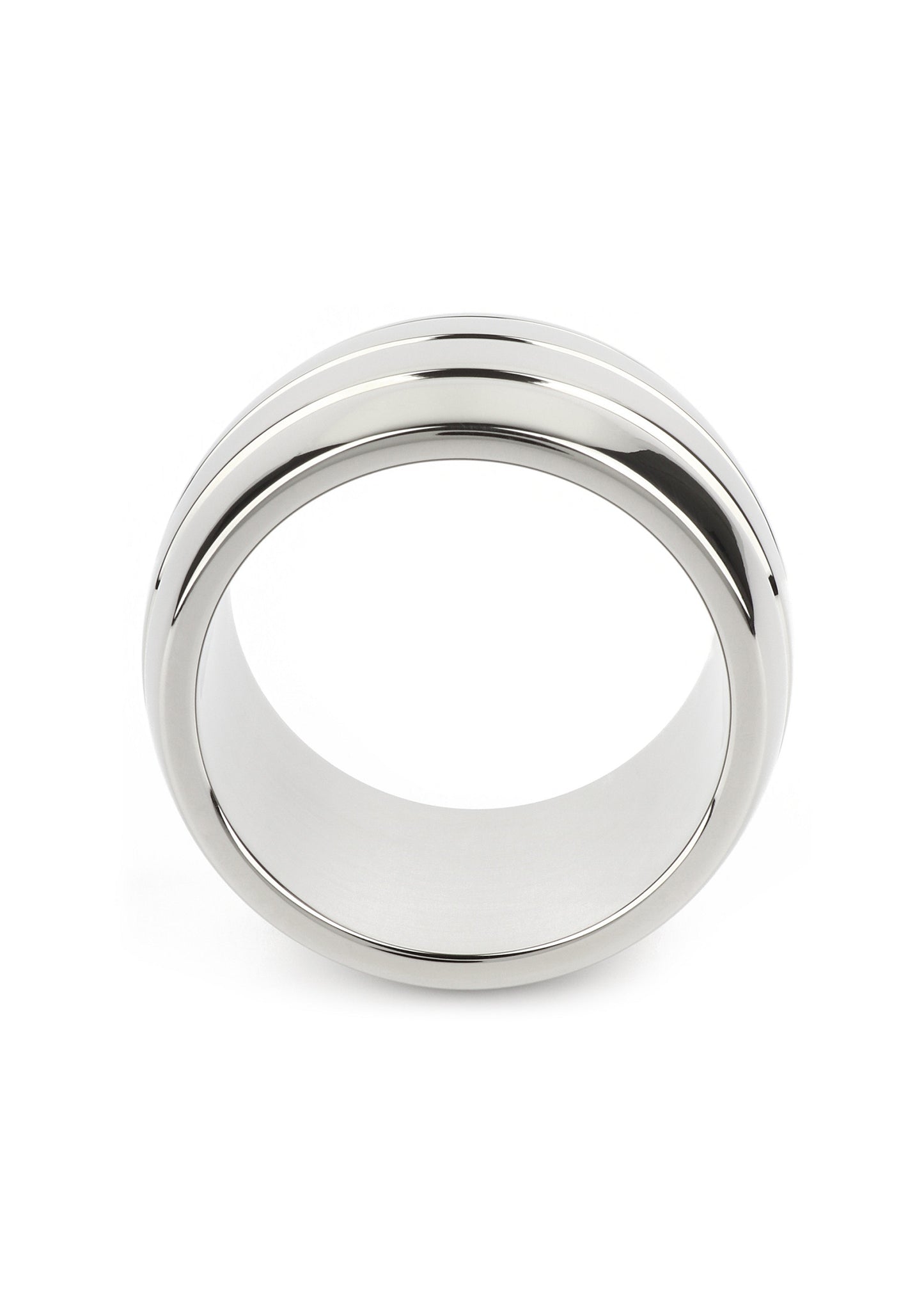 Mr. Steel Oval Barrel C-Ring 40mm SILVER - 3