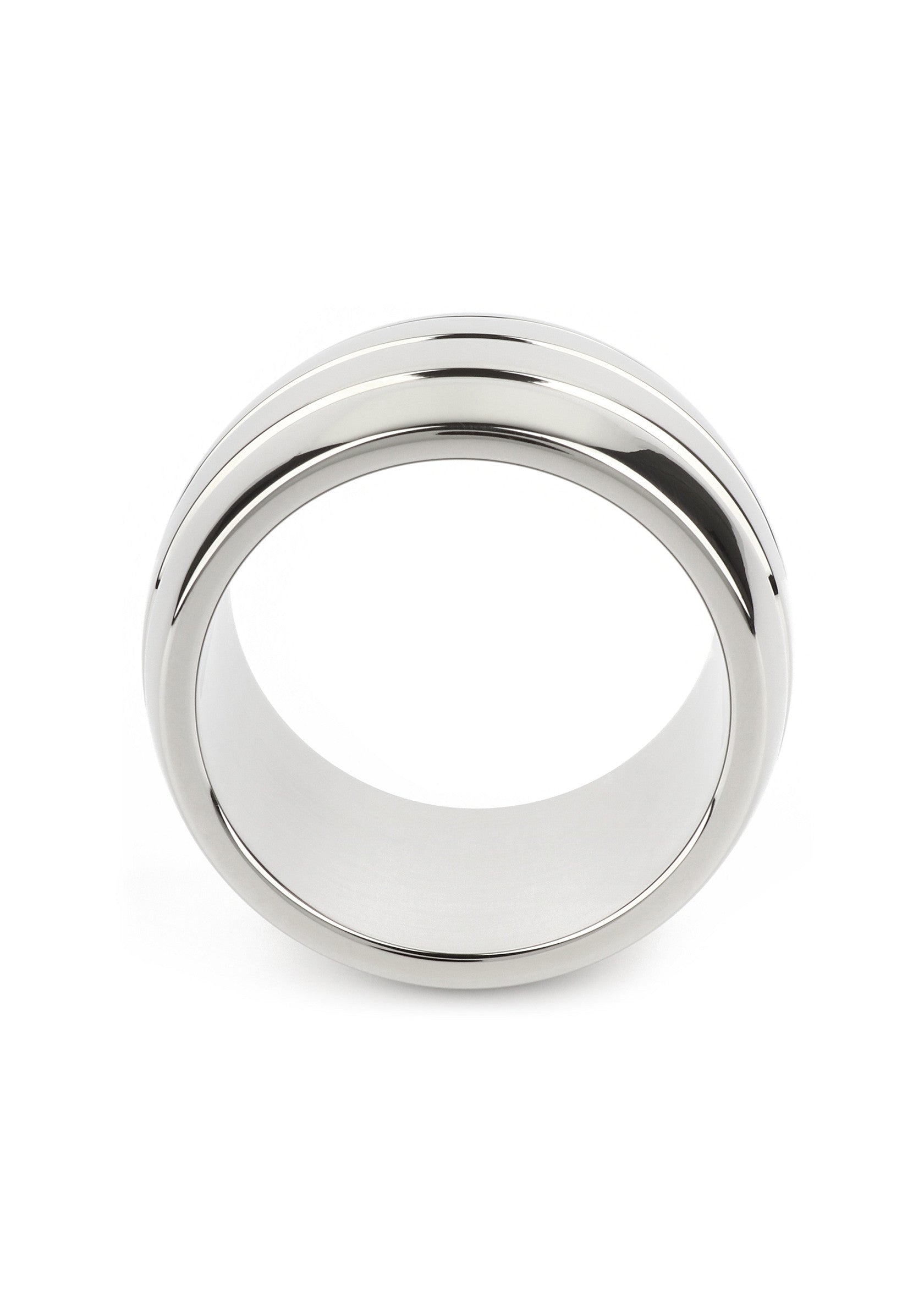 Mr. Steel Oval Barrel C-Ring 40mm SILVER - 3