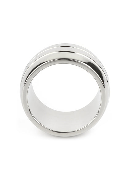 Mr. Steel Oval Barrel C-Ring 40mm SILVER - 3