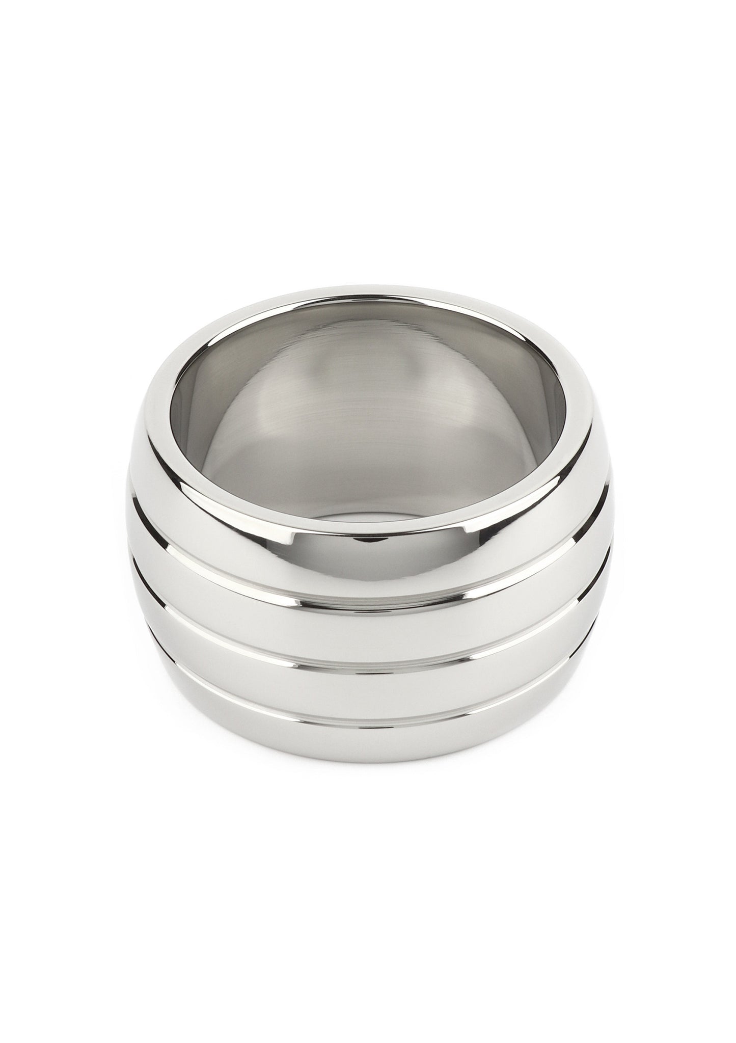 Mr. Steel Oval Barrel C-Ring 40mm SILVER - 6