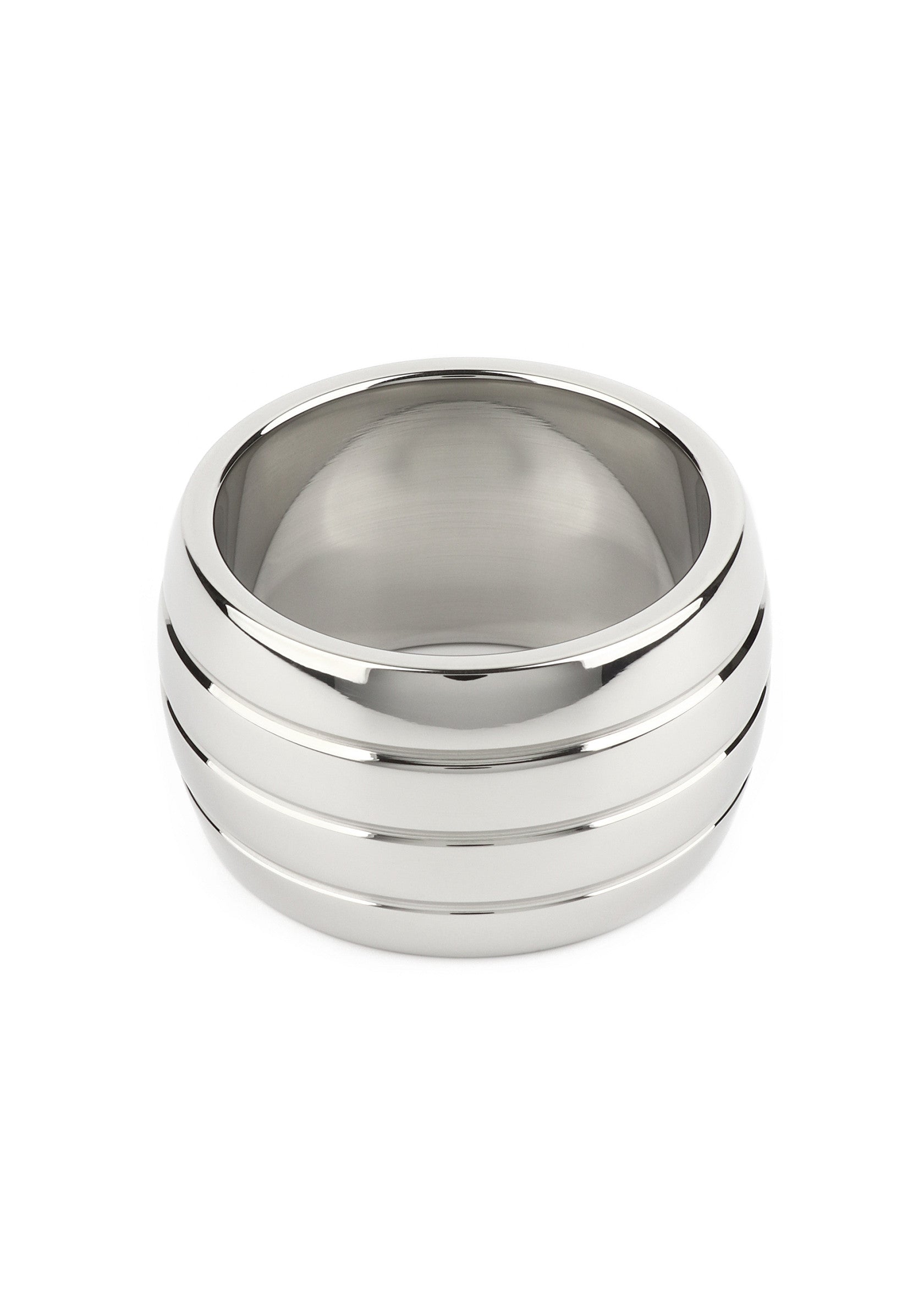 Mr. Steel Oval Barrel C-Ring 40mm SILVER - 6