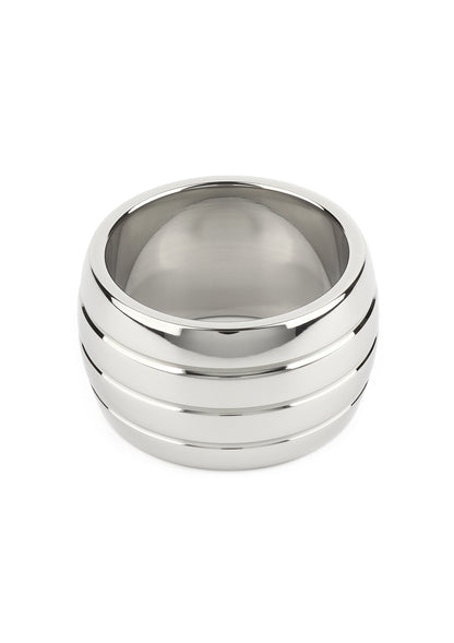 Mr. Steel Oval Barrel C-Ring 40mm SILVER - 6
