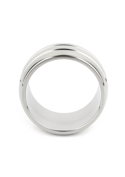 Mr. Steel Oval Barrel C-Ring 45mm SILVER - 1