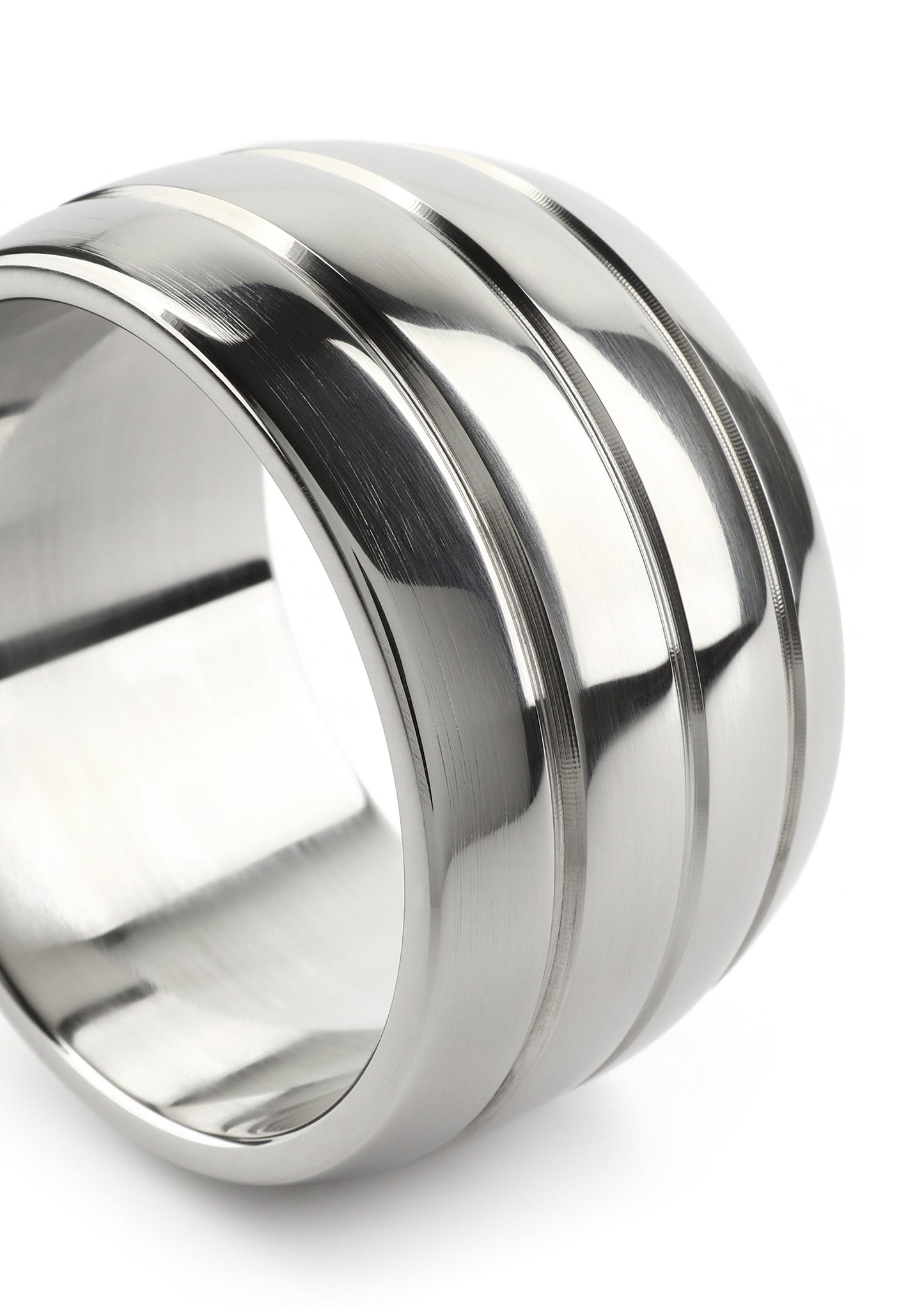 Mr. Steel Oval Barrel C-Ring 45mm SILVER - 4