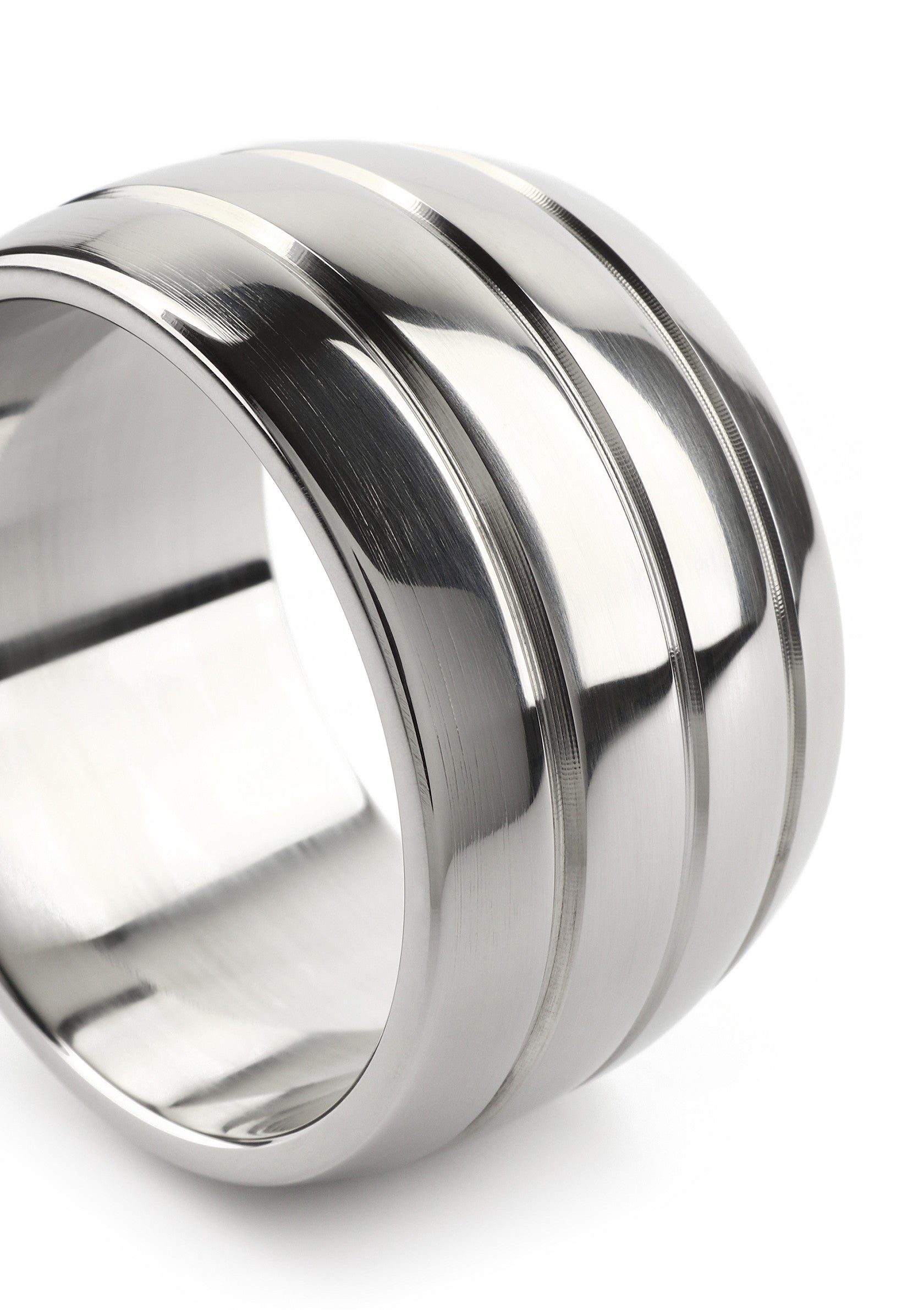 Mr. Steel Oval Barrel C-Ring 45mm SILVER - 4