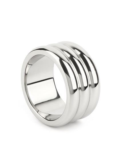 Mr. Steel Elegant Deep C-Ring 40mm SILVER - 2
