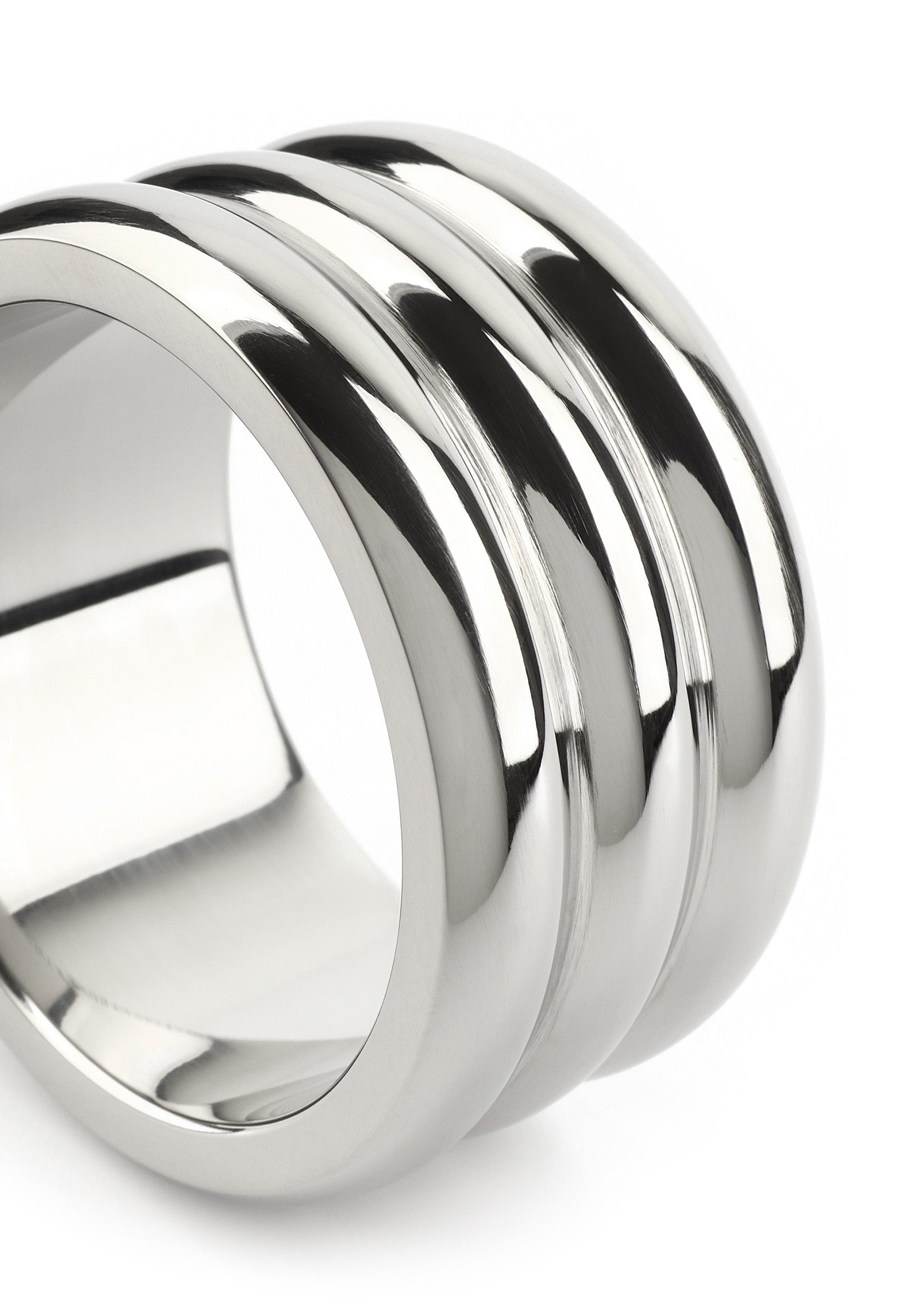 Mr. Steel Elegant Deep C-Ring 40mm SILVER - 5
